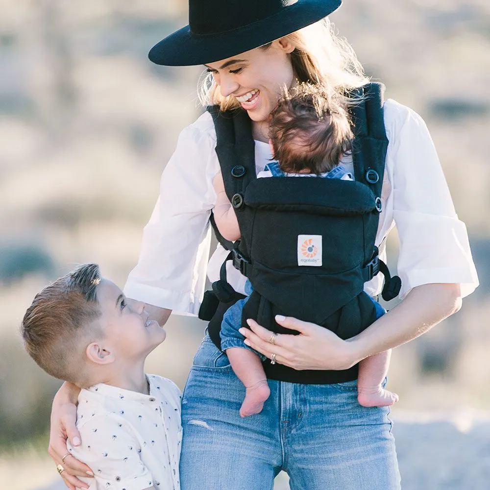 [1 year local warranty] ErgoBaby Omni 360 Baby Carrier - Pure Black