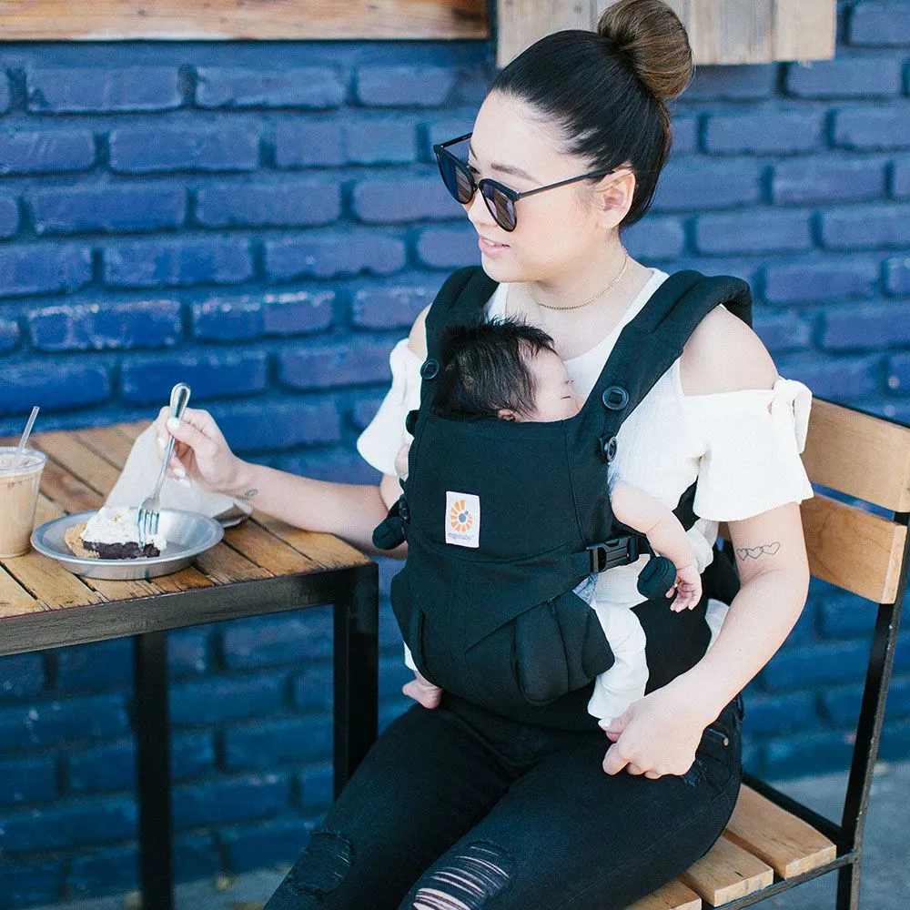 [1 year local warranty] ErgoBaby Omni 360 Baby Carrier - Pure Black