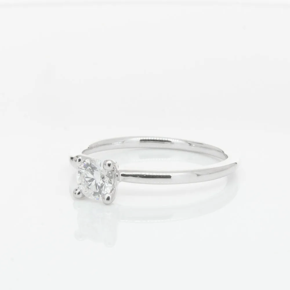 18ct White Gold .40ct Diamond Melba Ring