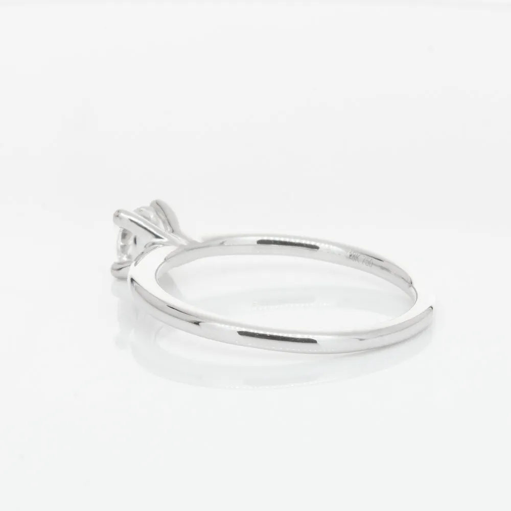 18ct White Gold .40ct Diamond Melba Ring