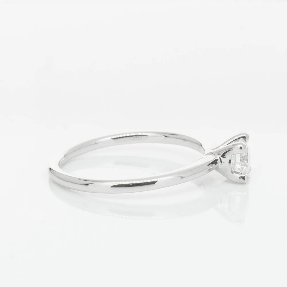 18ct White Gold .40ct Diamond Melba Ring