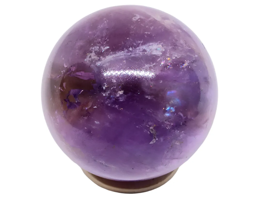 195G Ametrine Crystal Sphere