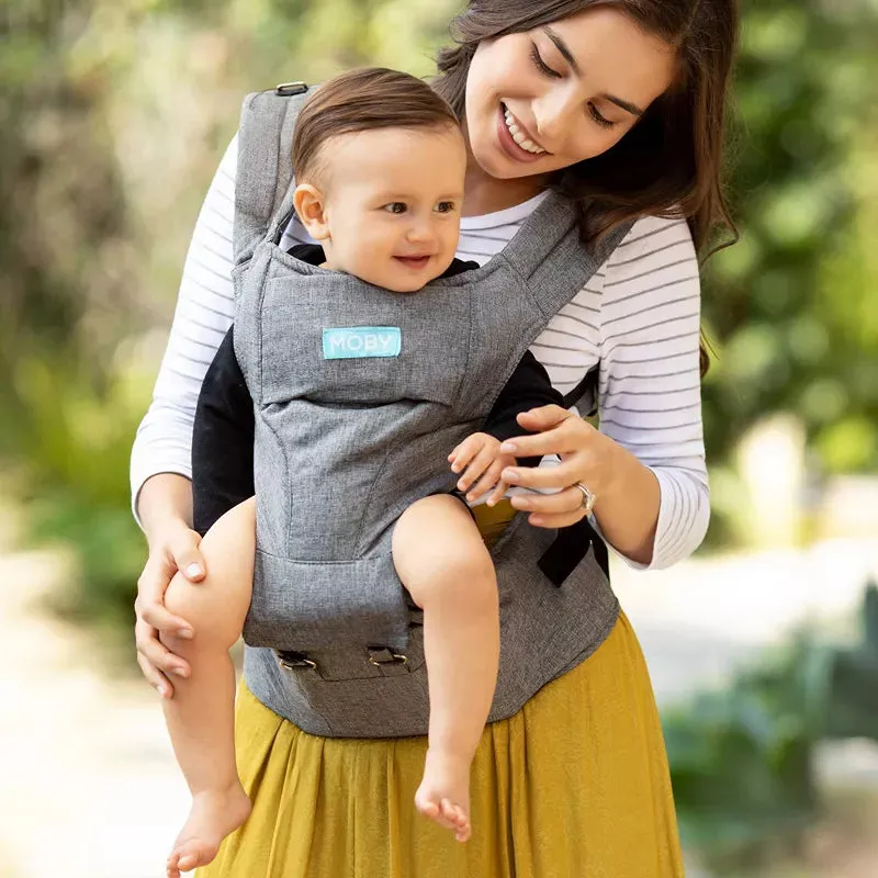 2-in-1 Baby Carrier   Hip Seat - Gray