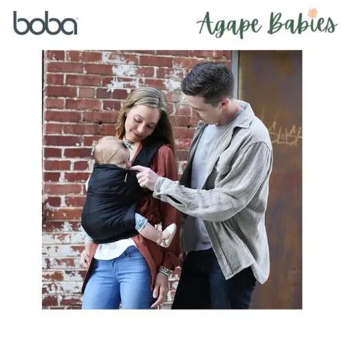 [2 Years Local Warranty] Boba Air Ultra Light Weight Baby Carrier - Black