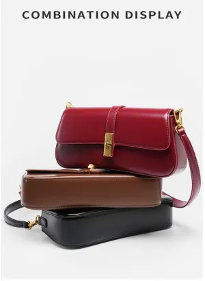 2024 small crossbody bag 2517 wine red