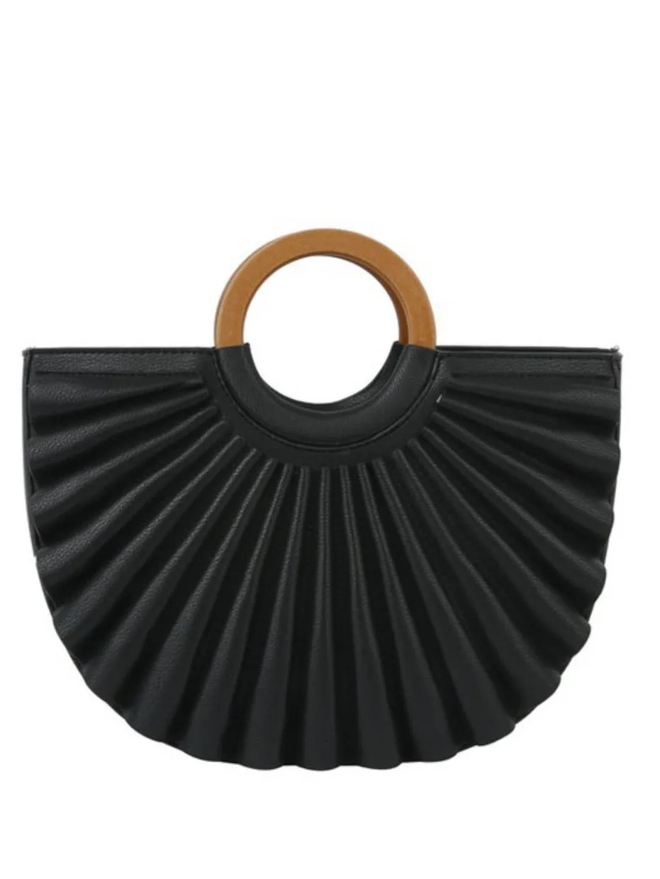 Accordeon Fan Semi Circle Bag