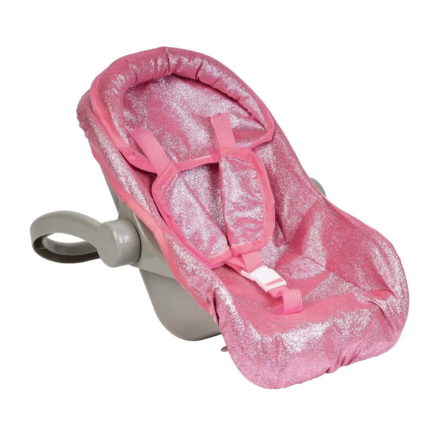 Adora Baby Doll Car Seat Carrier - Pink Glam Glitter