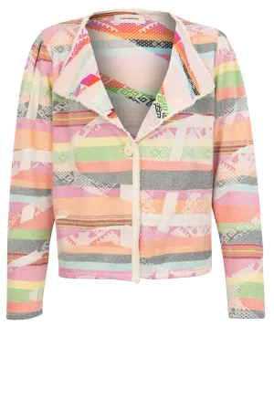 Aldo Martins Multi-Colored Cardigan Top