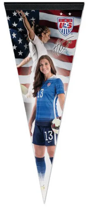 Alex Morgan "Superstar" USA Women's Soccer Team Premium Felt Pennant - Wincraft Inc.