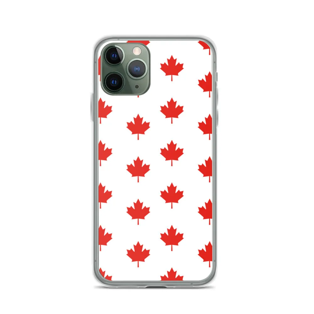 All Maple-Leafed Out White iPhone Case