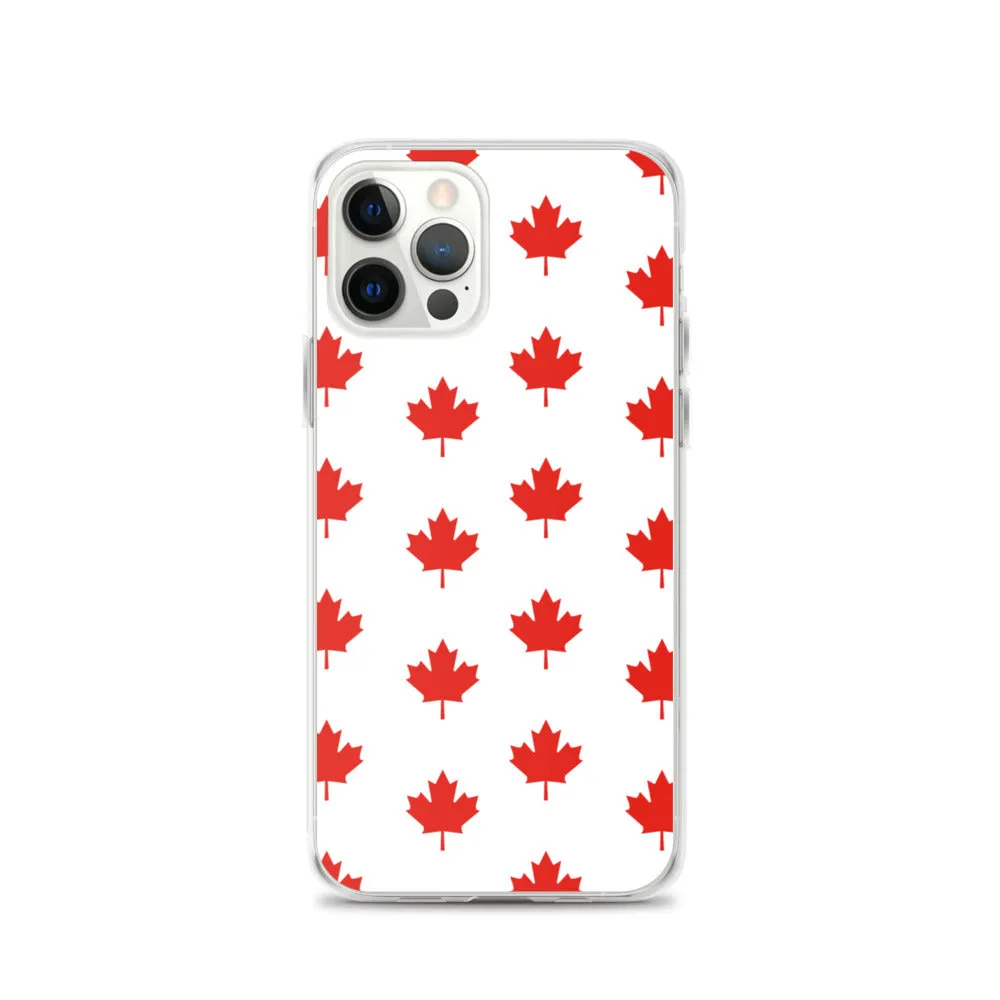 All Maple-Leafed Out White iPhone Case