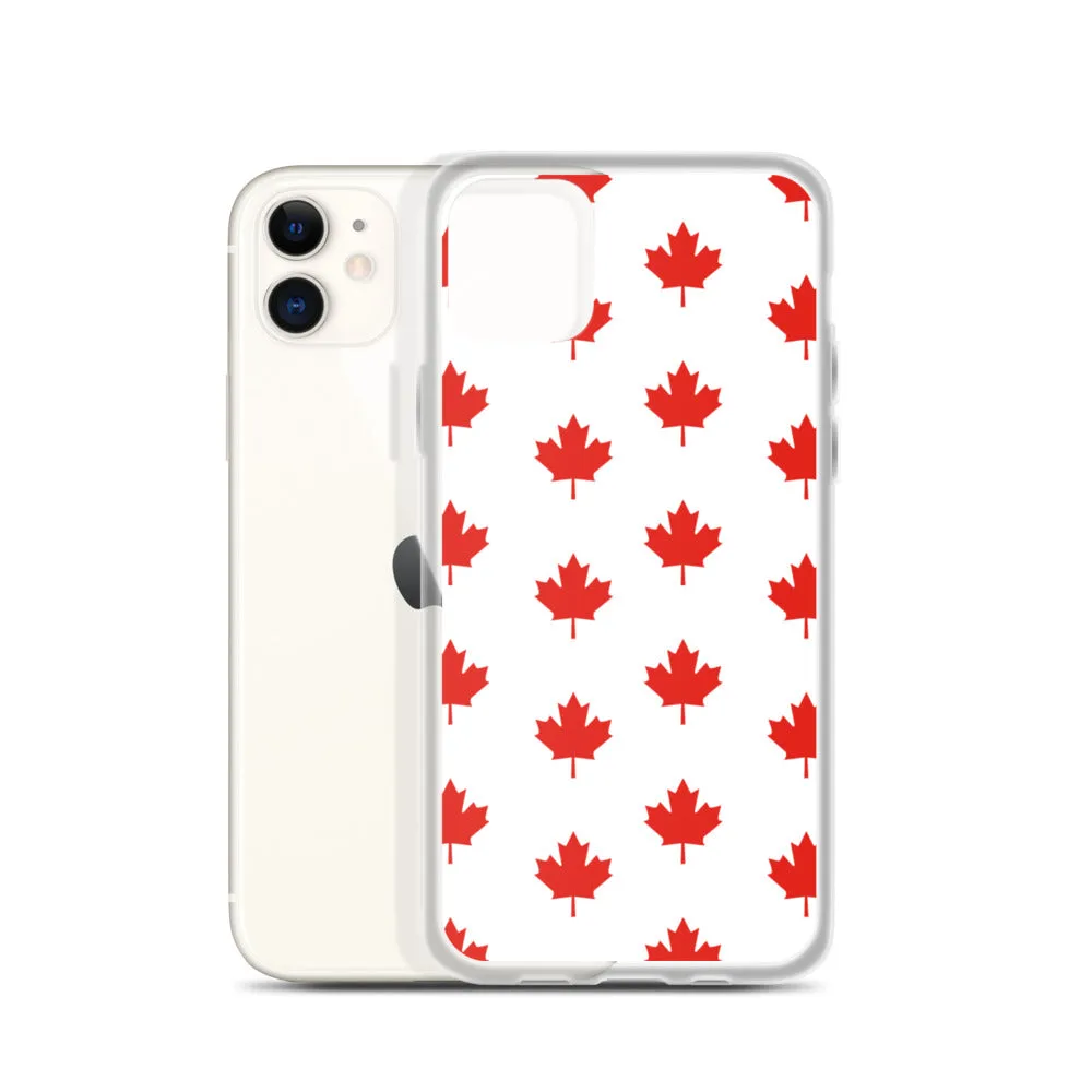 All Maple-Leafed Out White iPhone Case