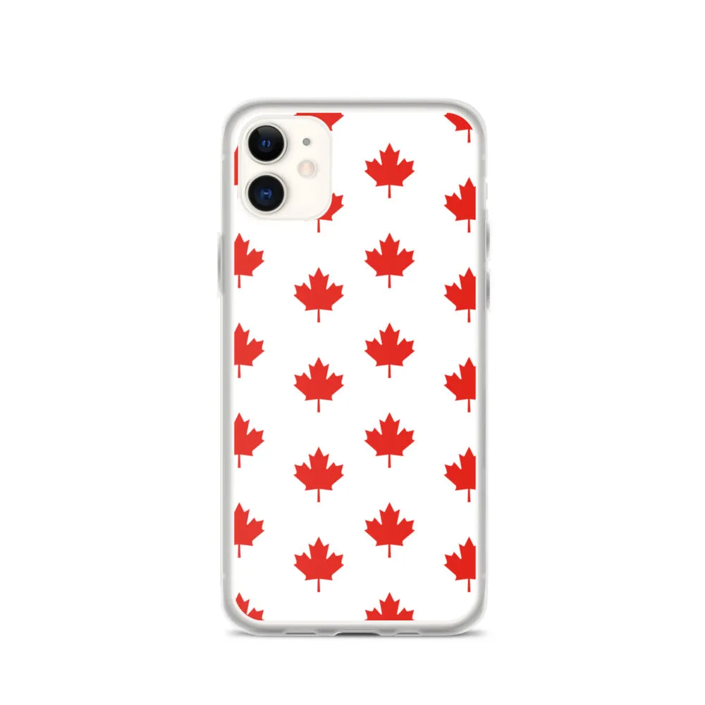 All Maple-Leafed Out White iPhone Case