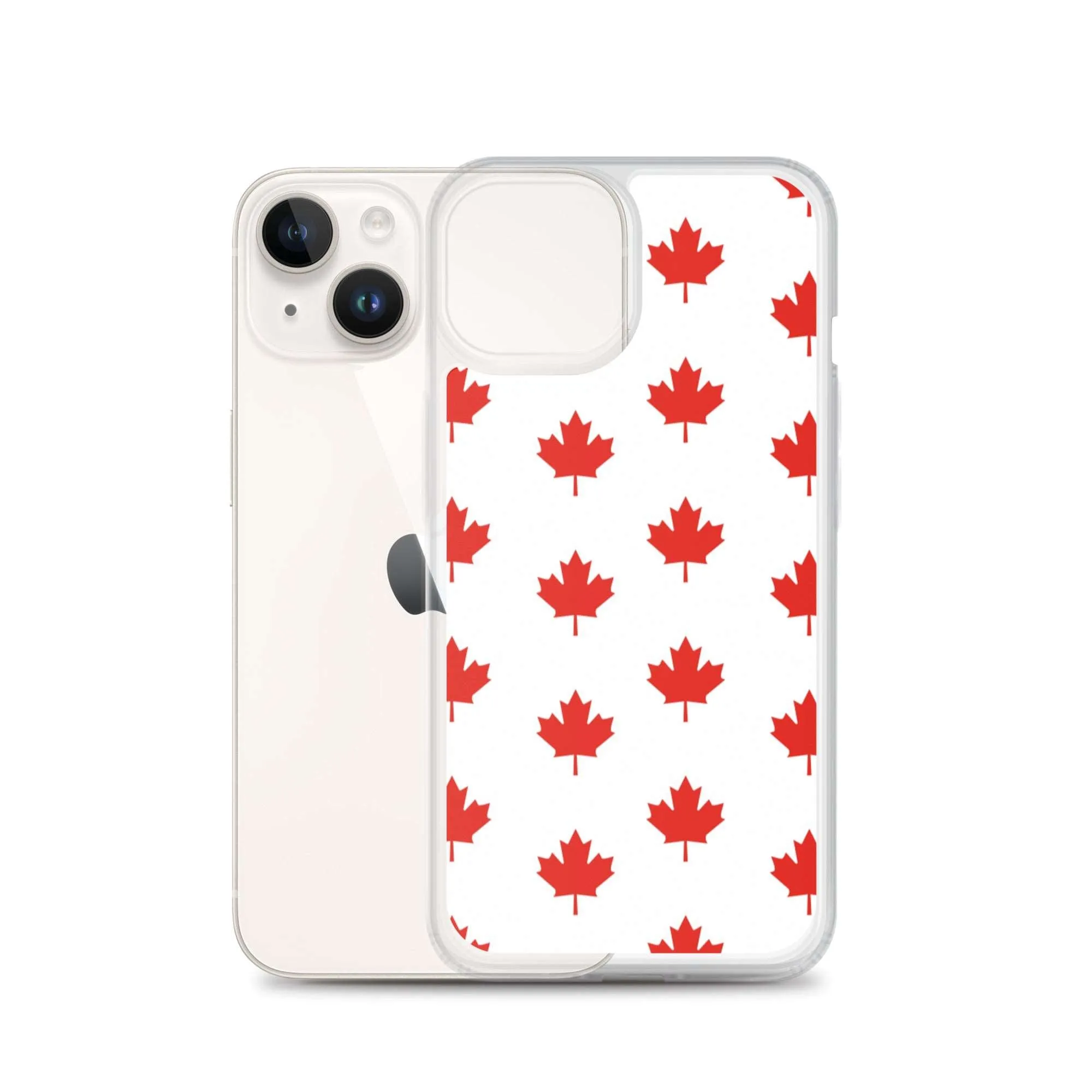 All Maple-Leafed Out White iPhone Case