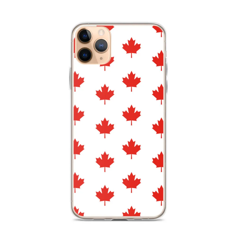 All Maple-Leafed Out White iPhone Case