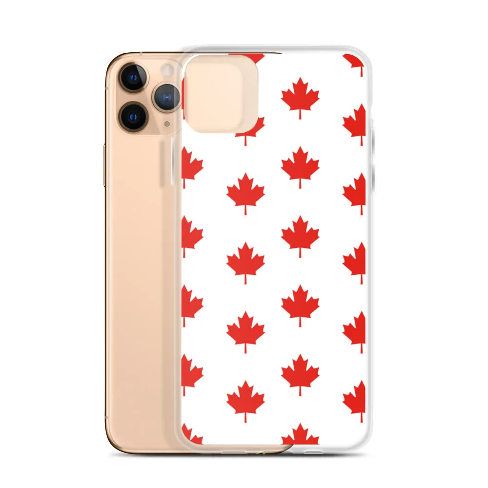 All Maple-Leafed Out White iPhone Case