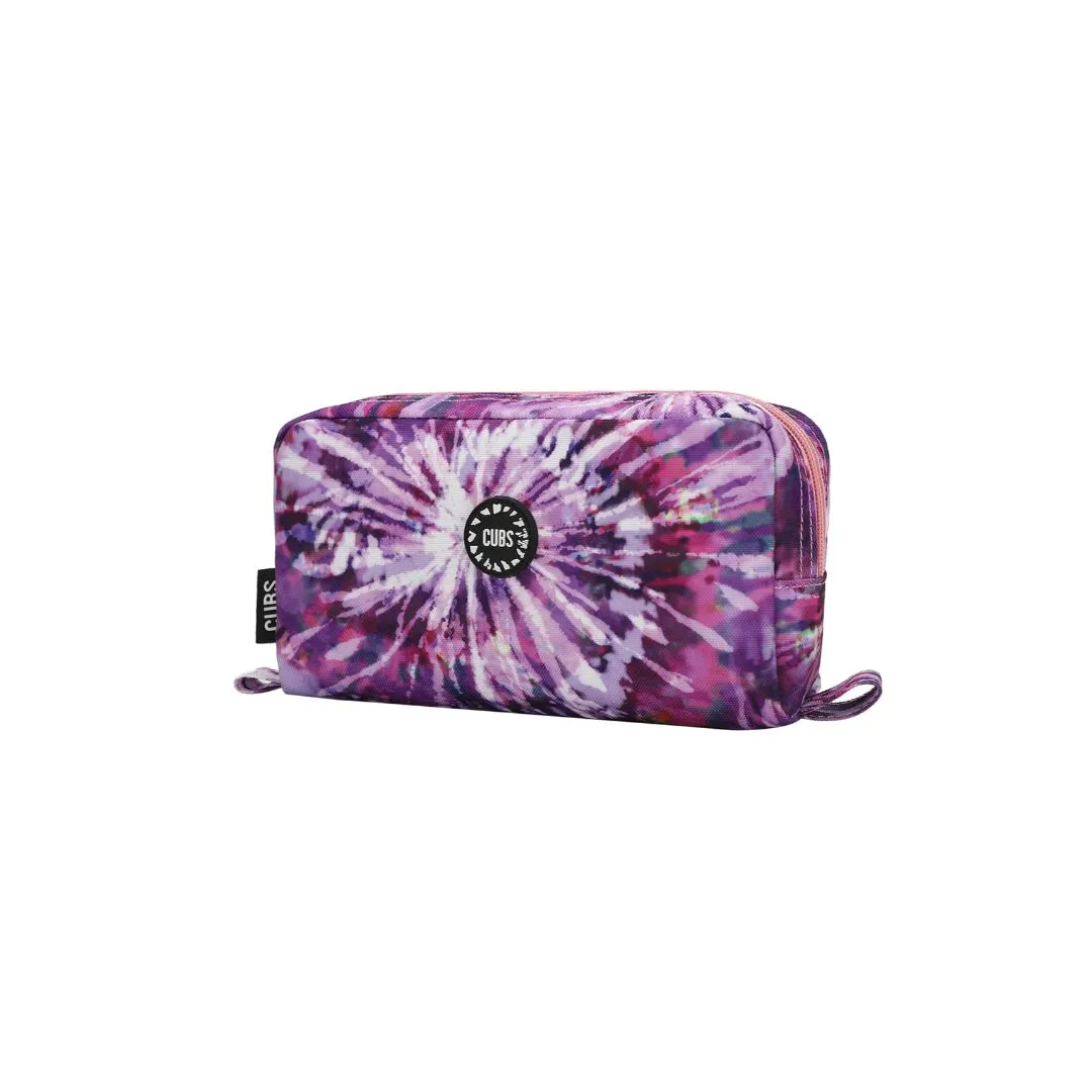 All Purple Tie Dye Pencil Case