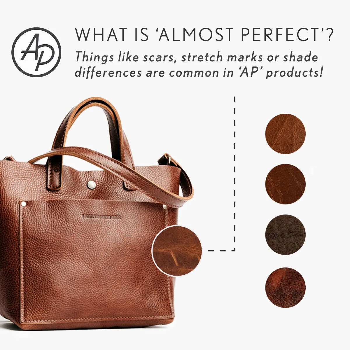 'Almost Perfect' Raindrop Crossbody Bag