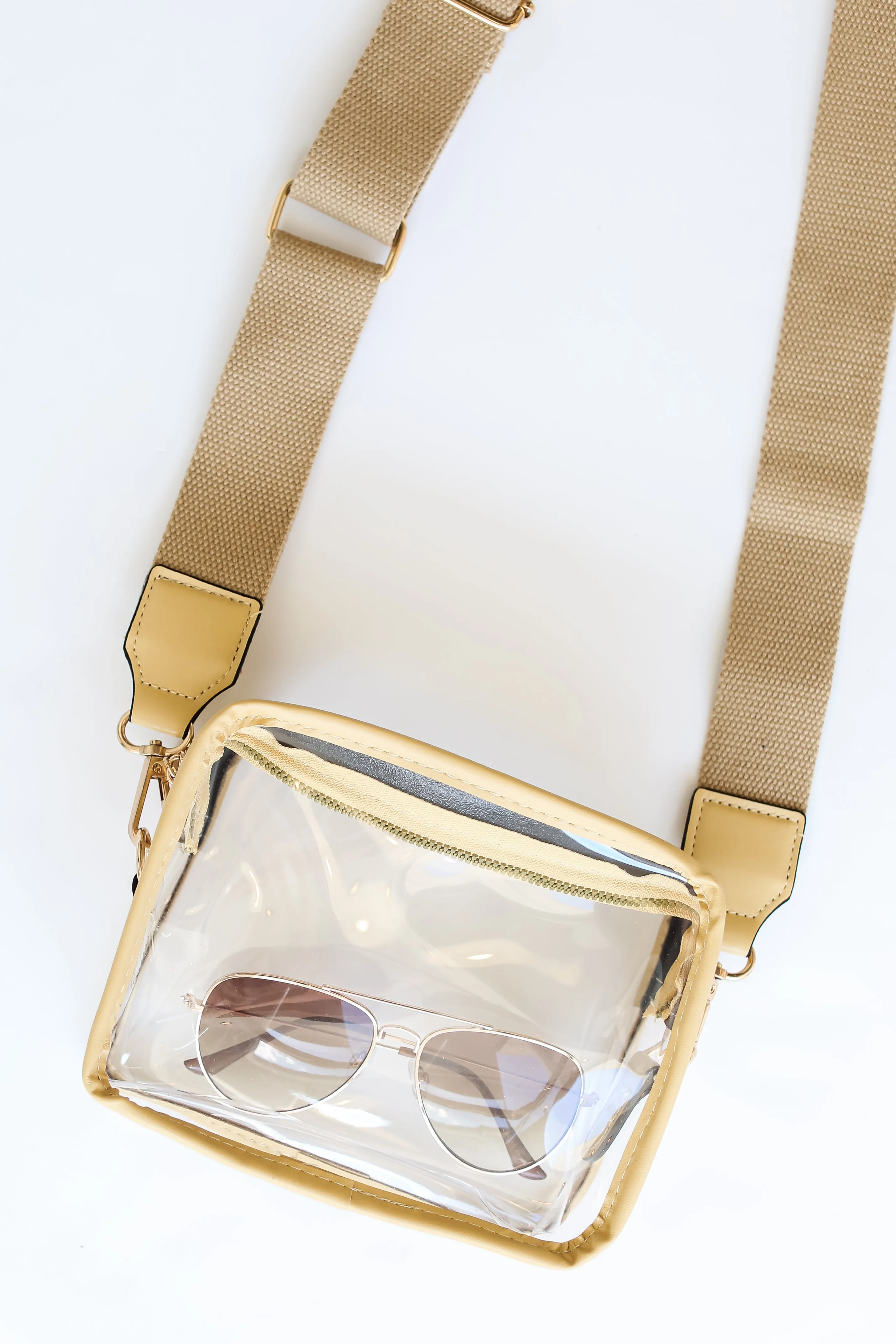 Always With Me Clear Crossbody Bag