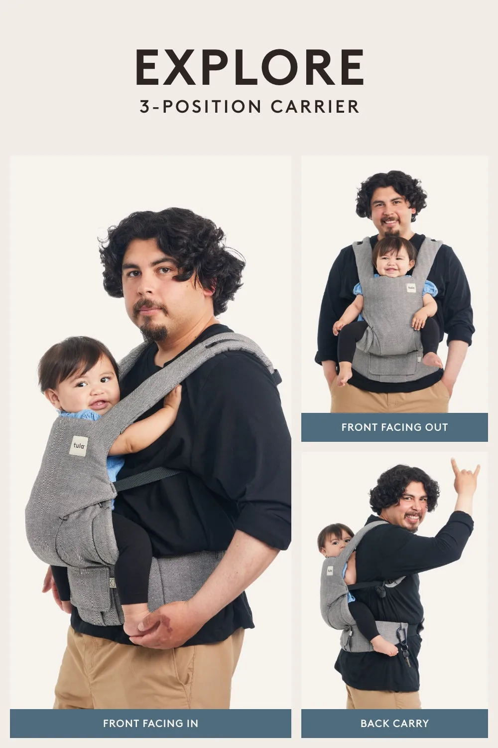 Aran Purl - Signature Woven Explore Baby Carrier