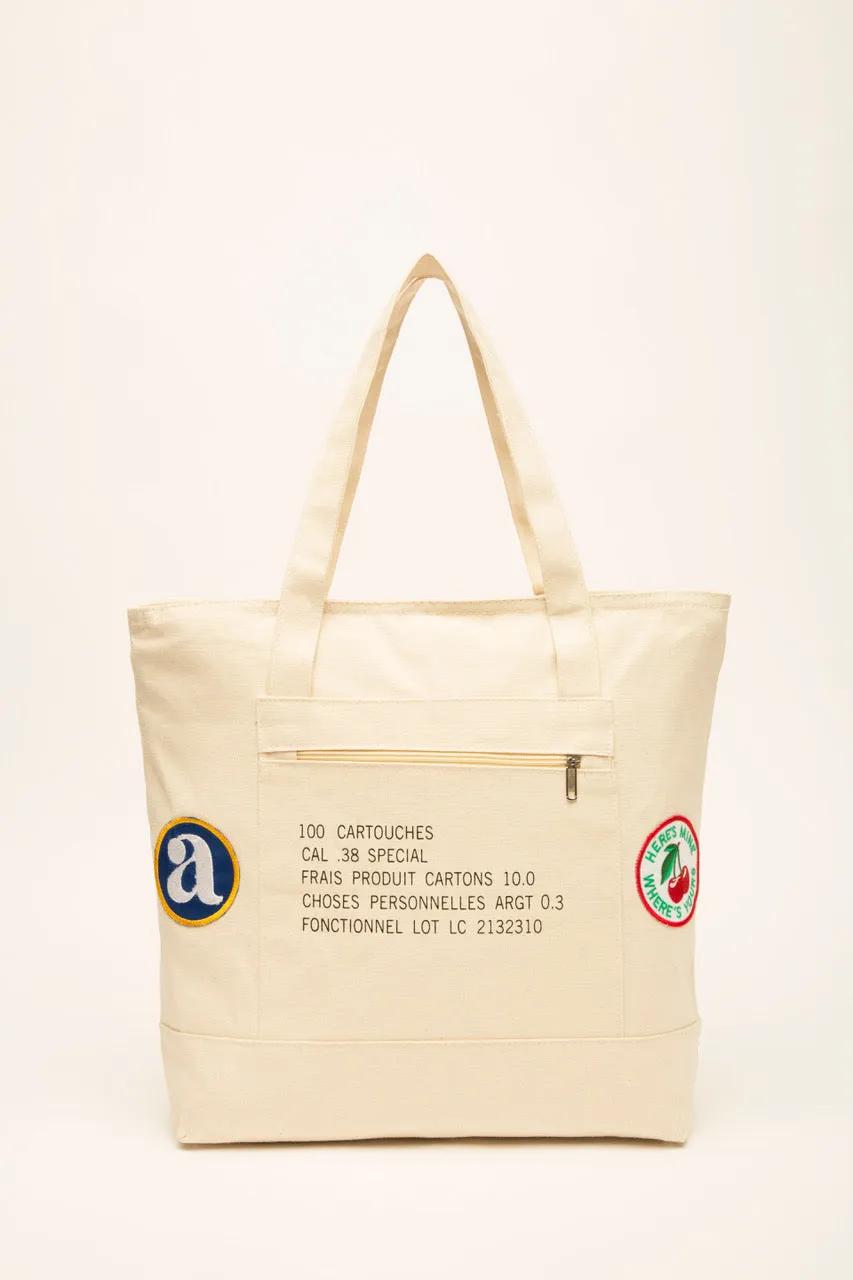 ARGOT "YOUR'S & MINE" TOTE BAG