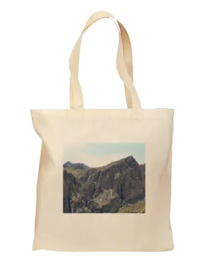 Arizona Saguaro Lake Mountains Grocery Tote Bag