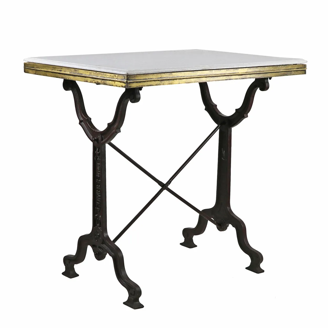 Avignon Bistro Table with Marble, Small