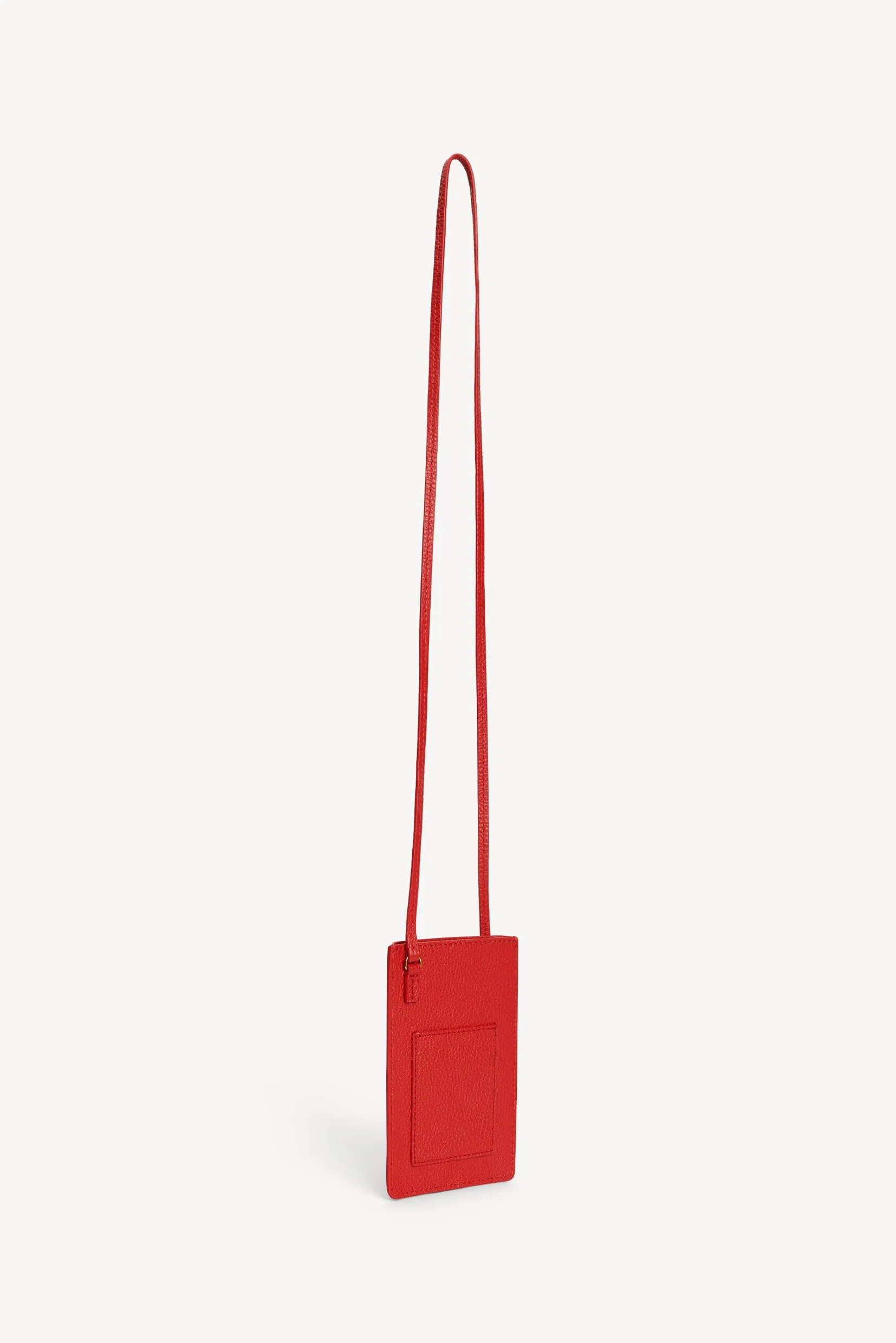 Aya Phone Crossbody in Dark Chili