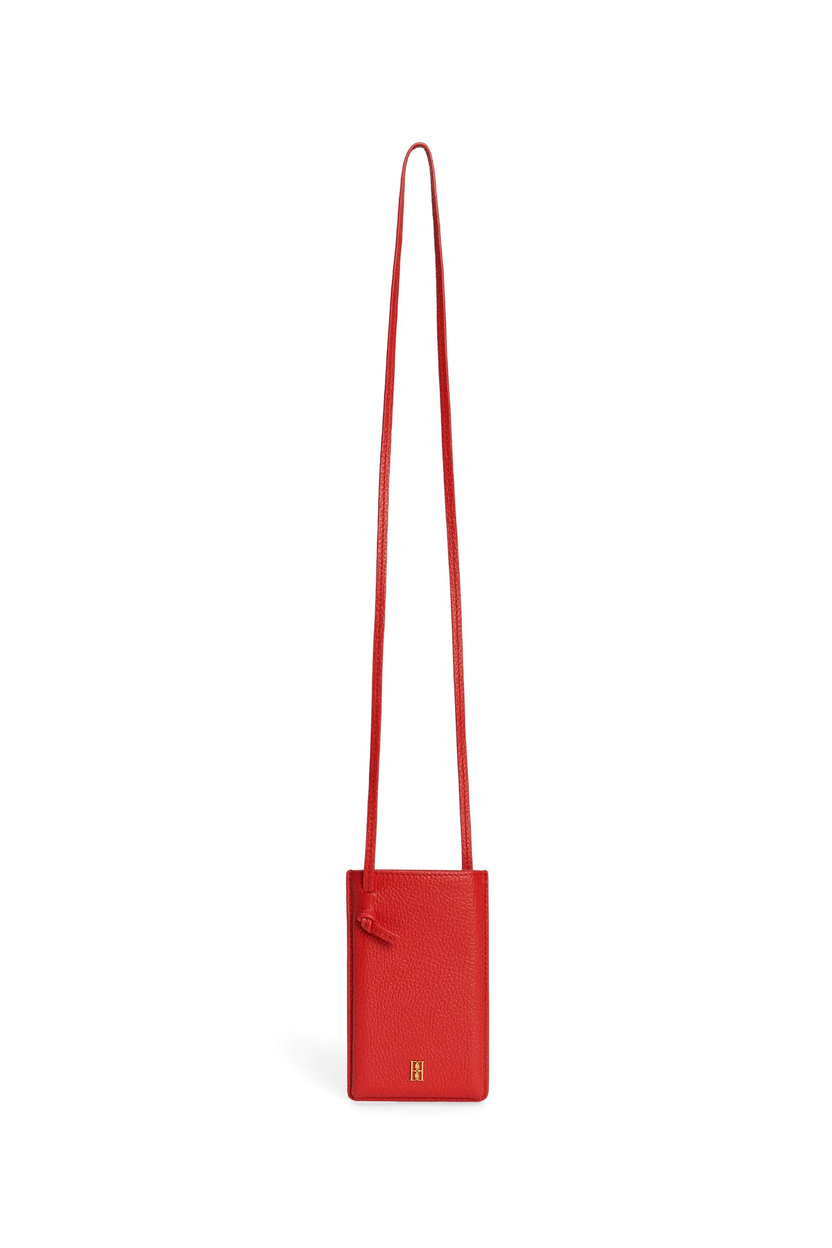 Aya Phone Crossbody in Dark Chili