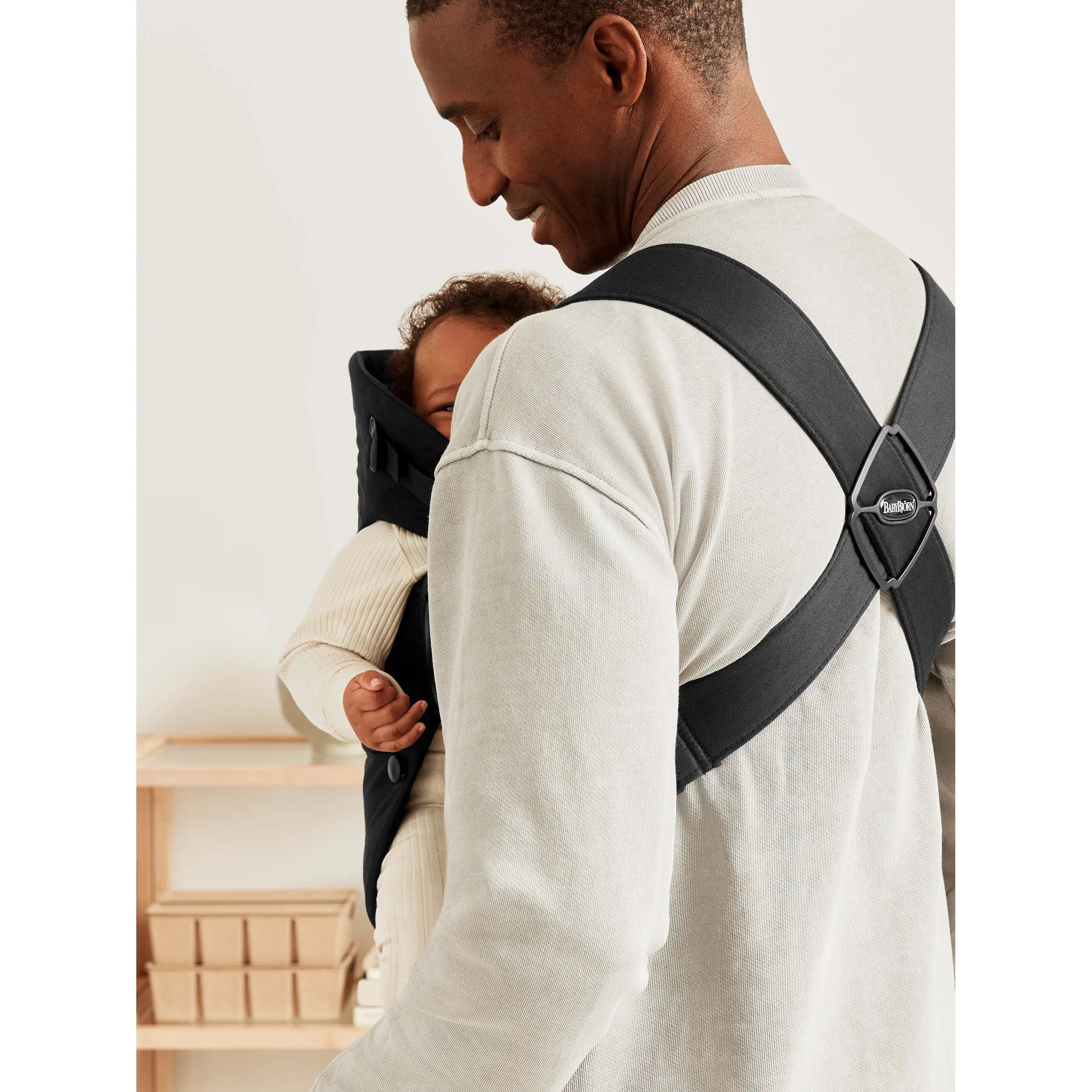 Baby Carrier Mini Cotton - Black