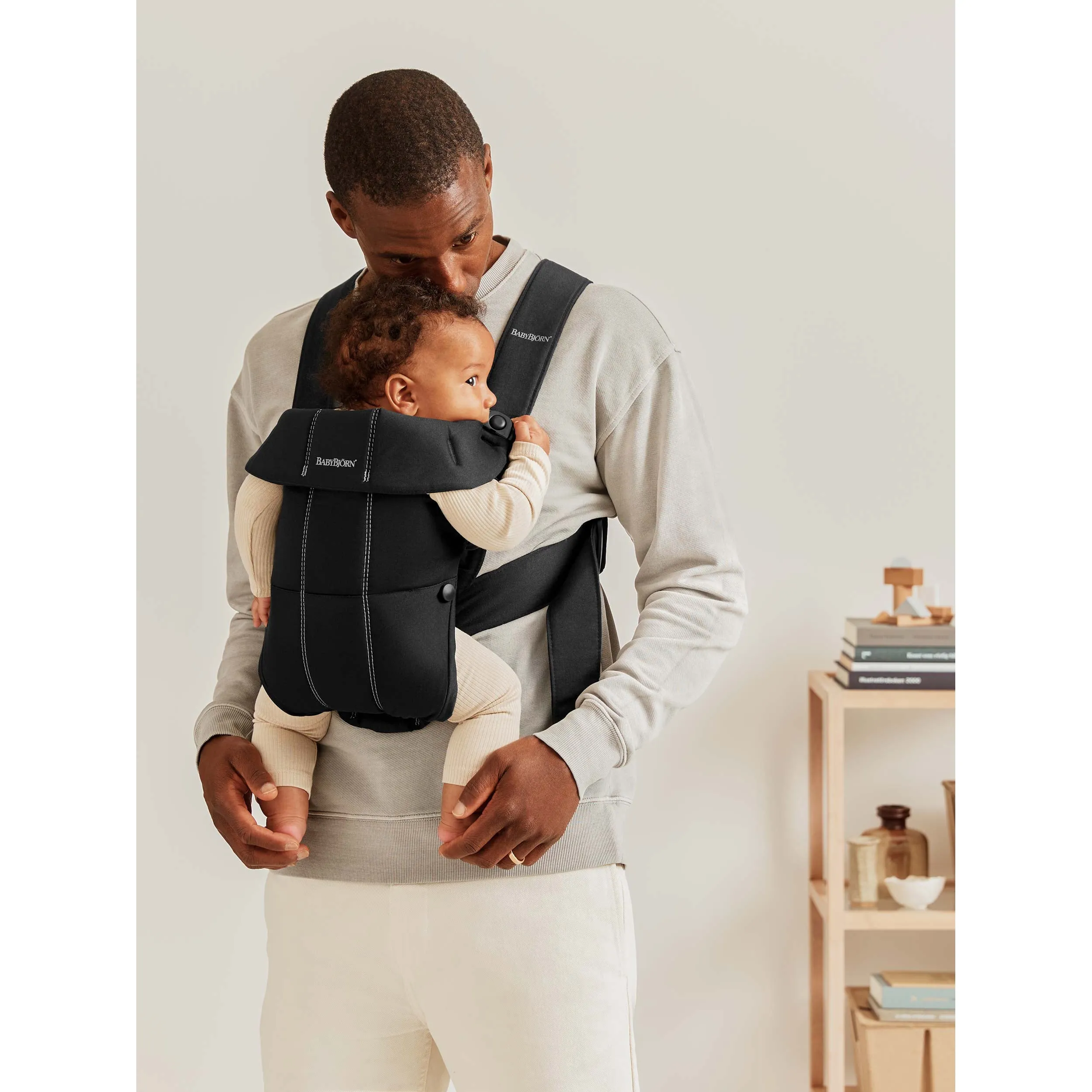 Baby Carrier Mini Cotton - Black