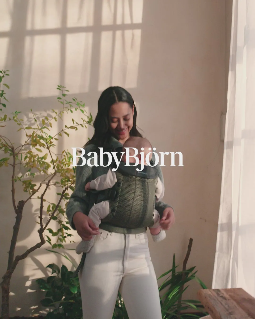 BabyBjorn Harmony Baby Carrier 3D Mesh -Green