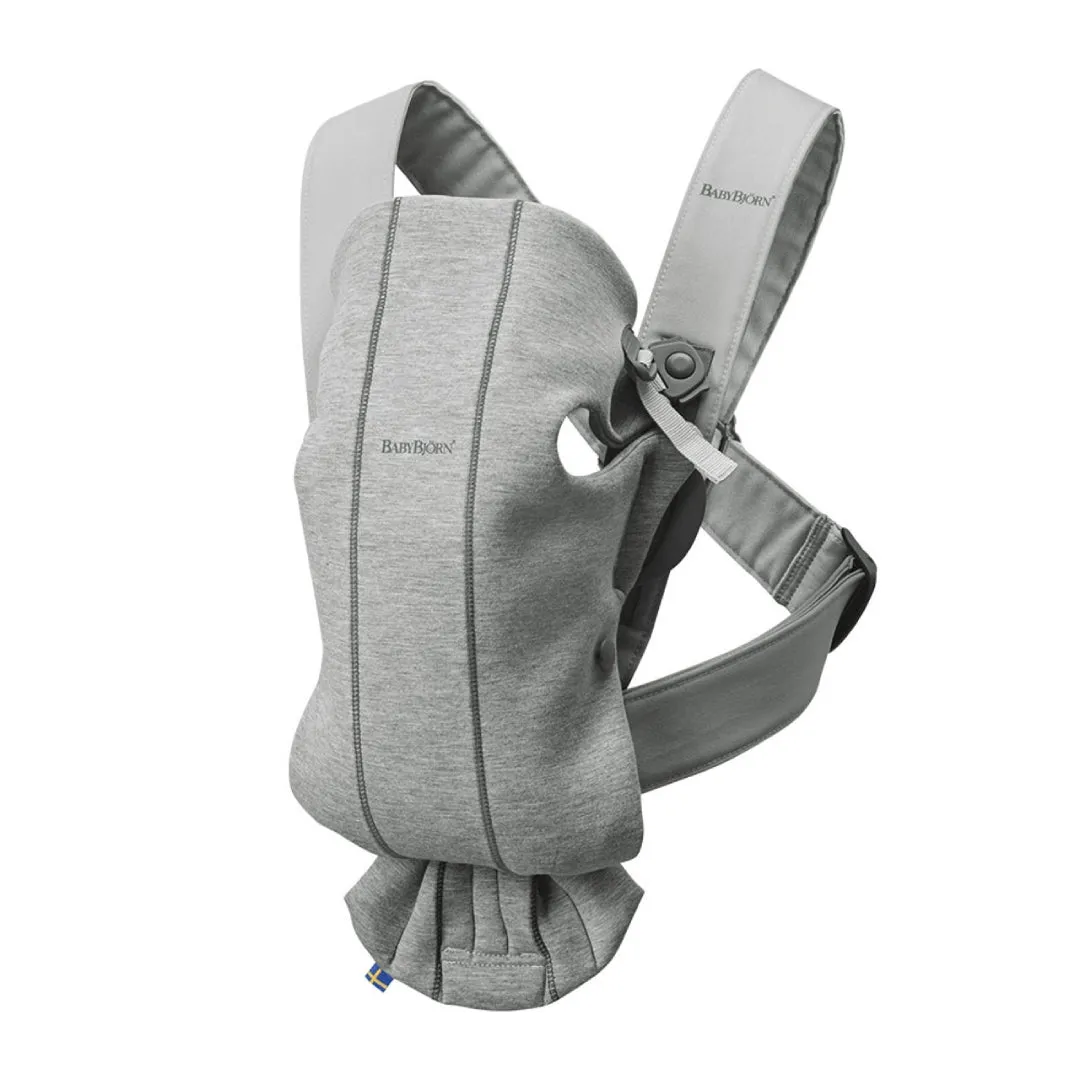 BabyBjörn Baby Carrier Mini 3D Jersey - Light Grey