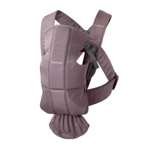 BabyBjörn Baby Carrier Mini Cotton - Dark Purple