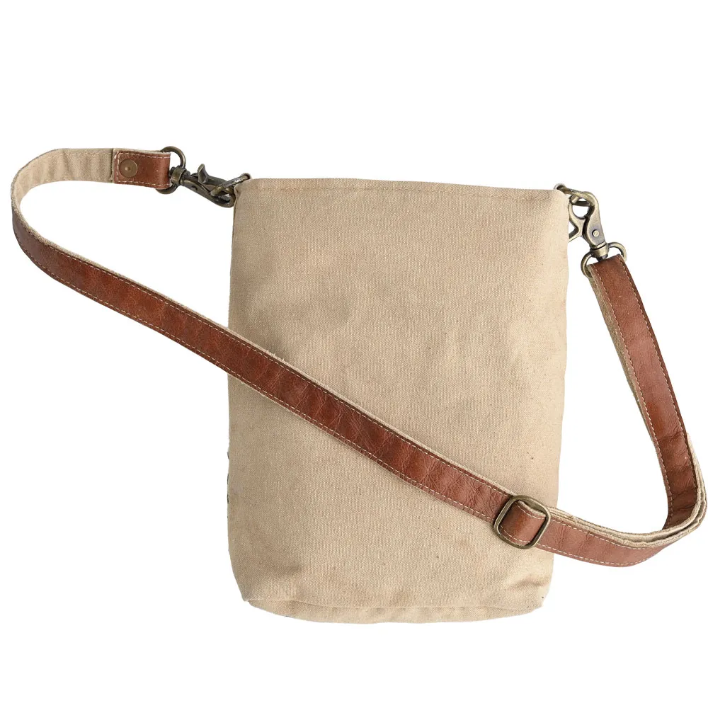 Bag - Canvas Triple Moon Crossbody