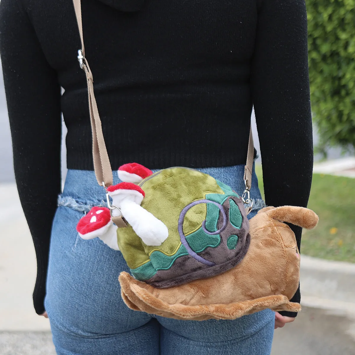 Bag - Crossbody Plush Snail