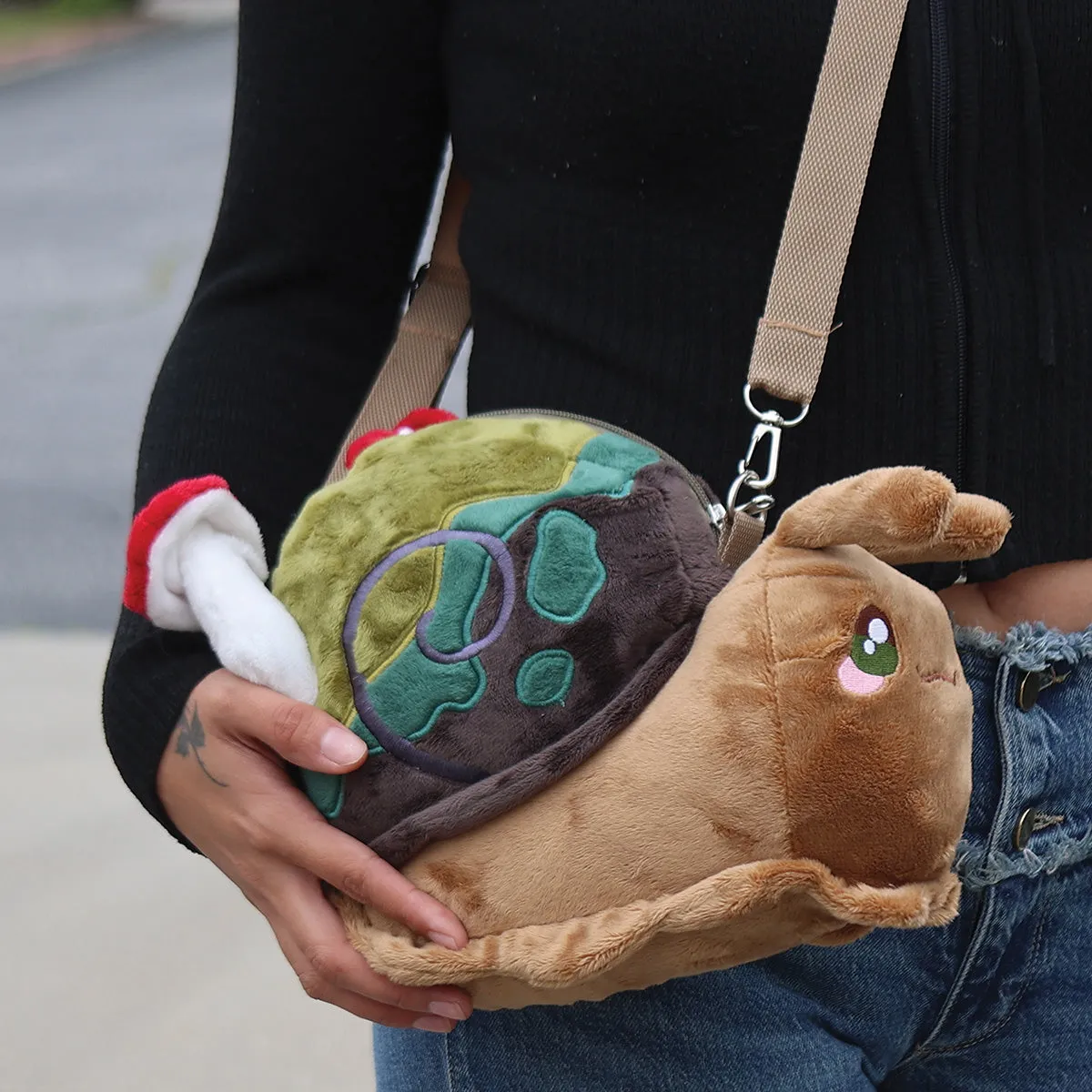 Bag - Crossbody Plush Snail