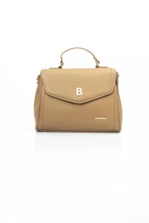 Baldinini Trend Beige Polyurethane Handbag