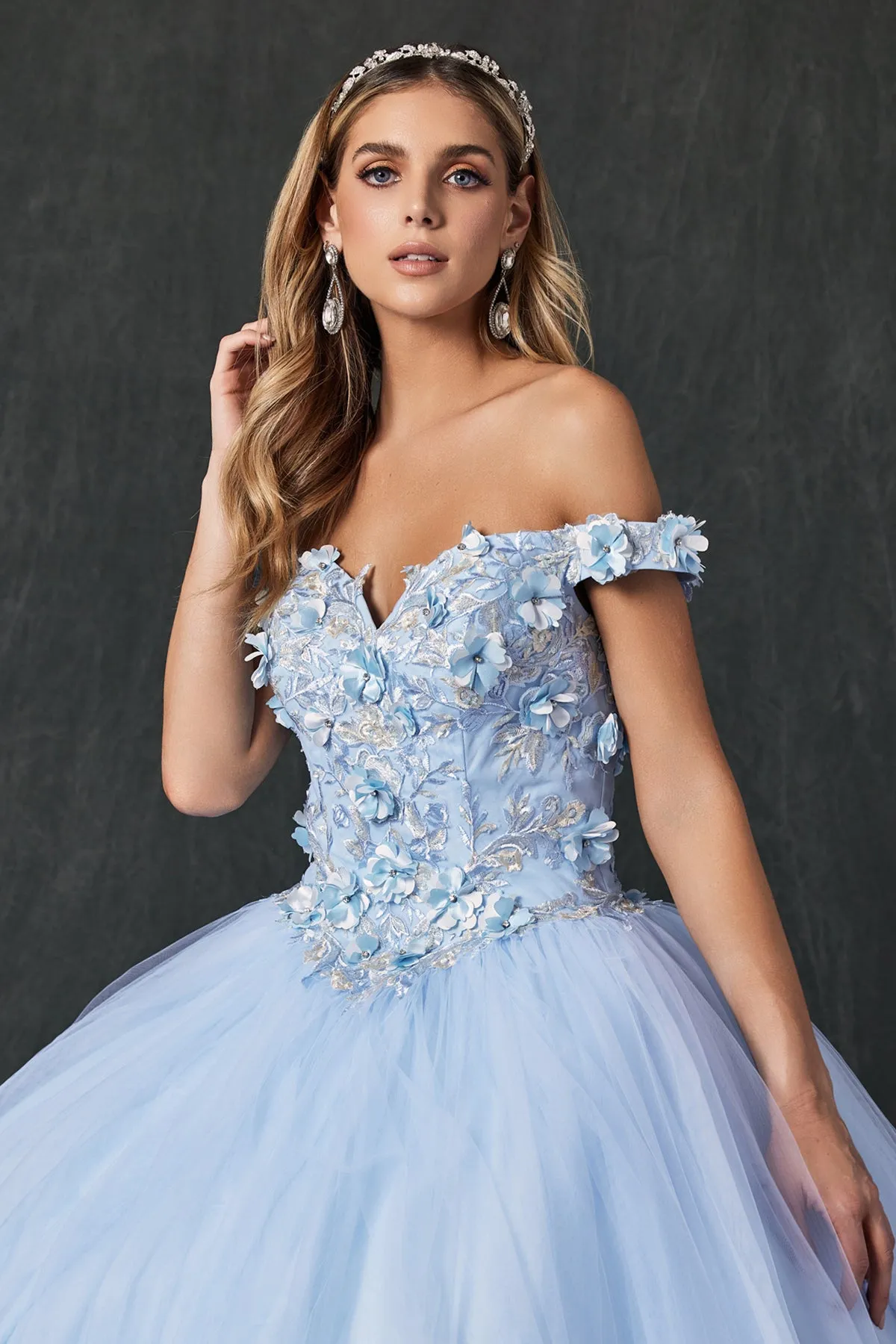 Beaded Gorgeous Ball Gown JT1434