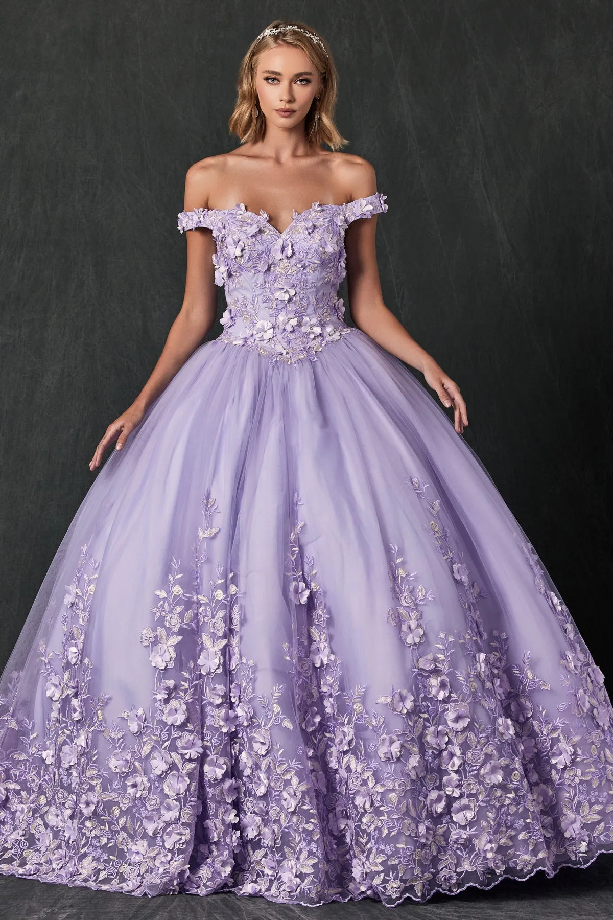 Beaded Gorgeous Ball Gown JT1434