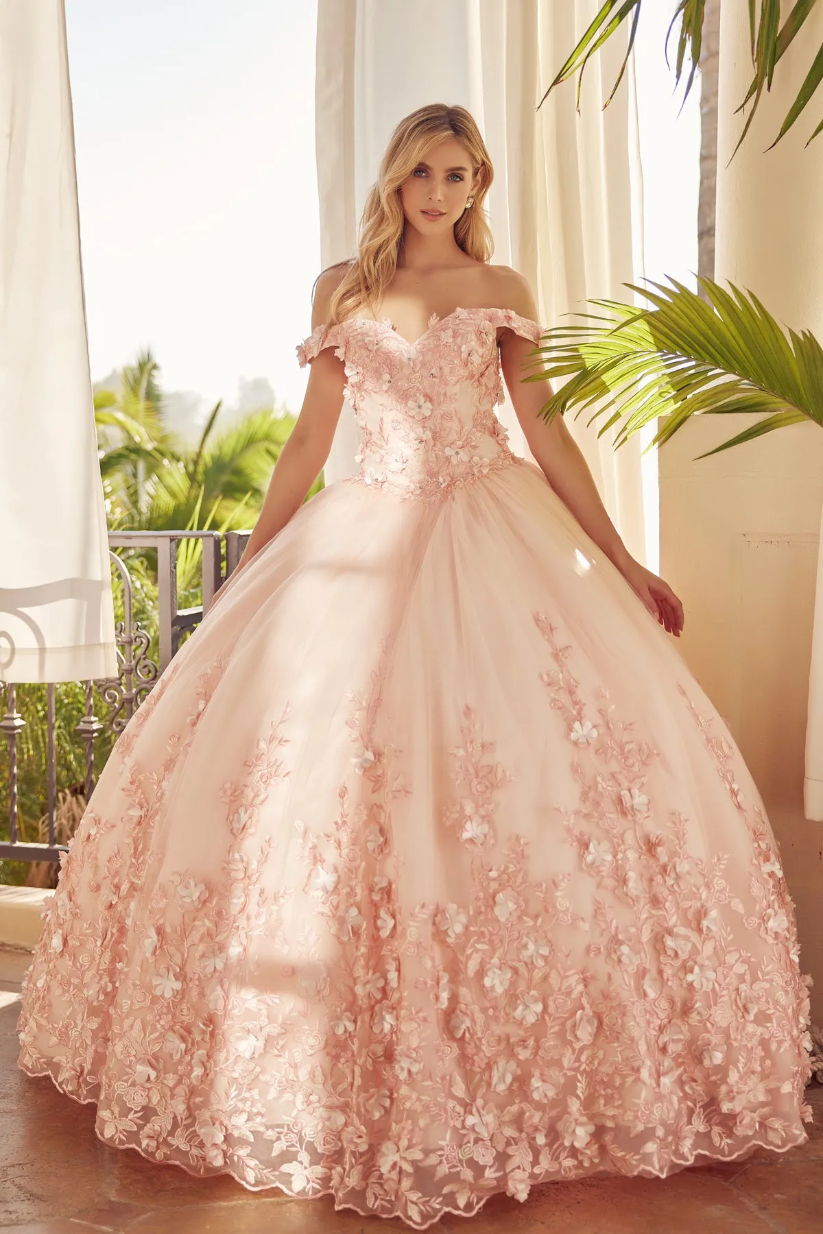 Beaded Gorgeous Ball Gown JT1434