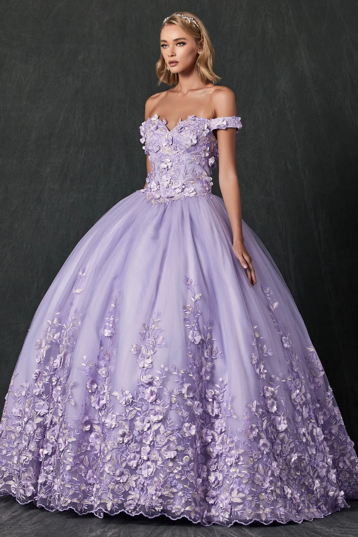 Beaded Gorgeous Ball Gown JT1434