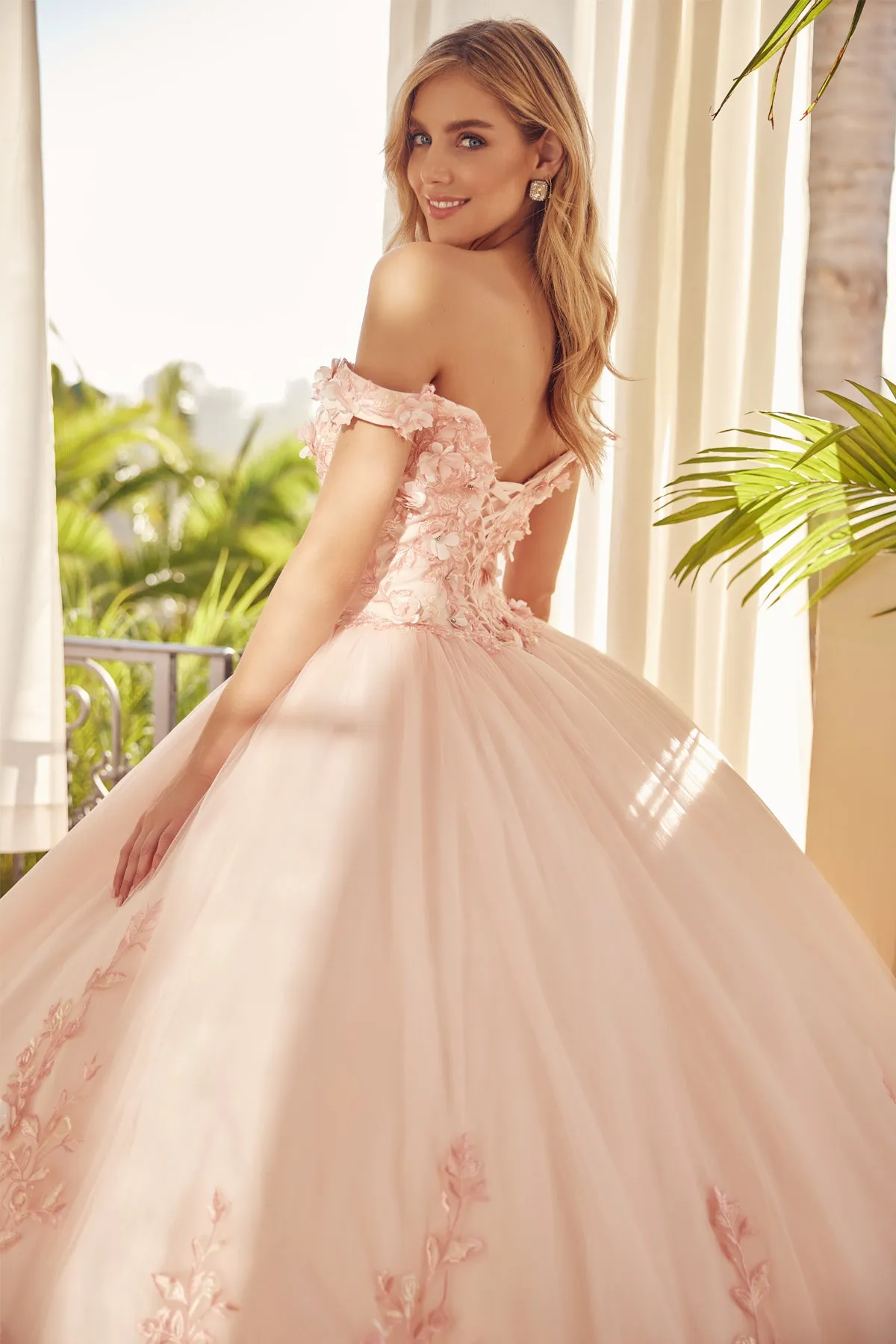 Beaded Gorgeous Ball Gown JT1434