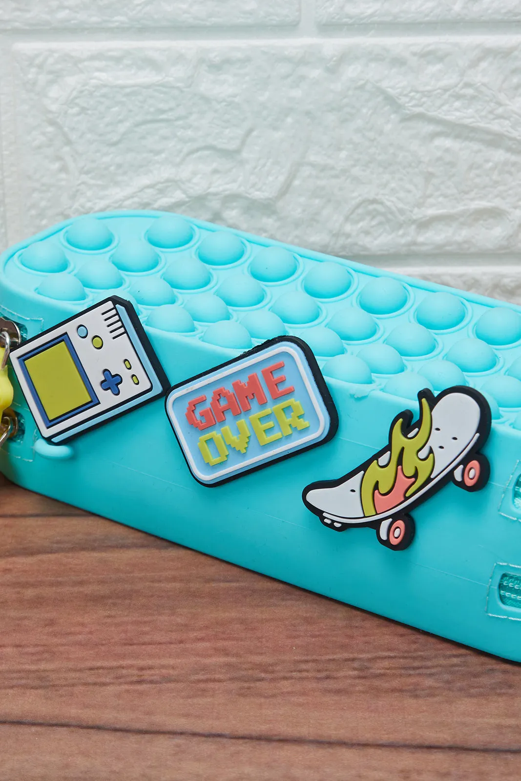 Blue Skater Pencil Case