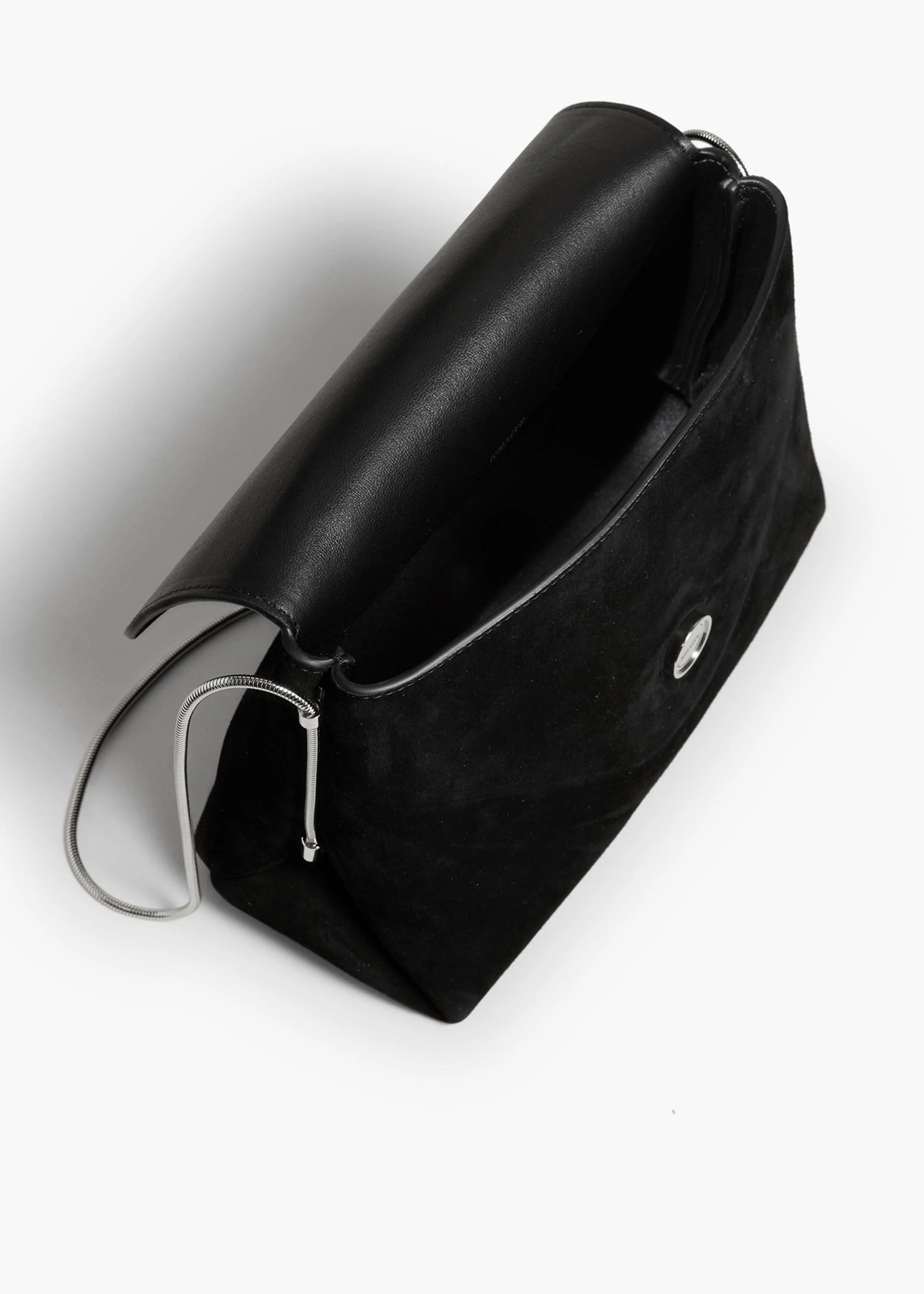 Bobbi Bag in Black Suede