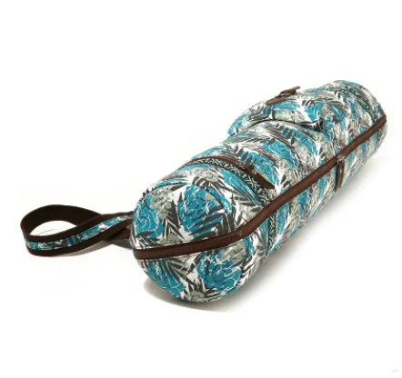 Boho Yoga Bag Multi-function XL Patterned Duffle Bag With Pocket, Yoga Mat bag Sports Fitness Bag