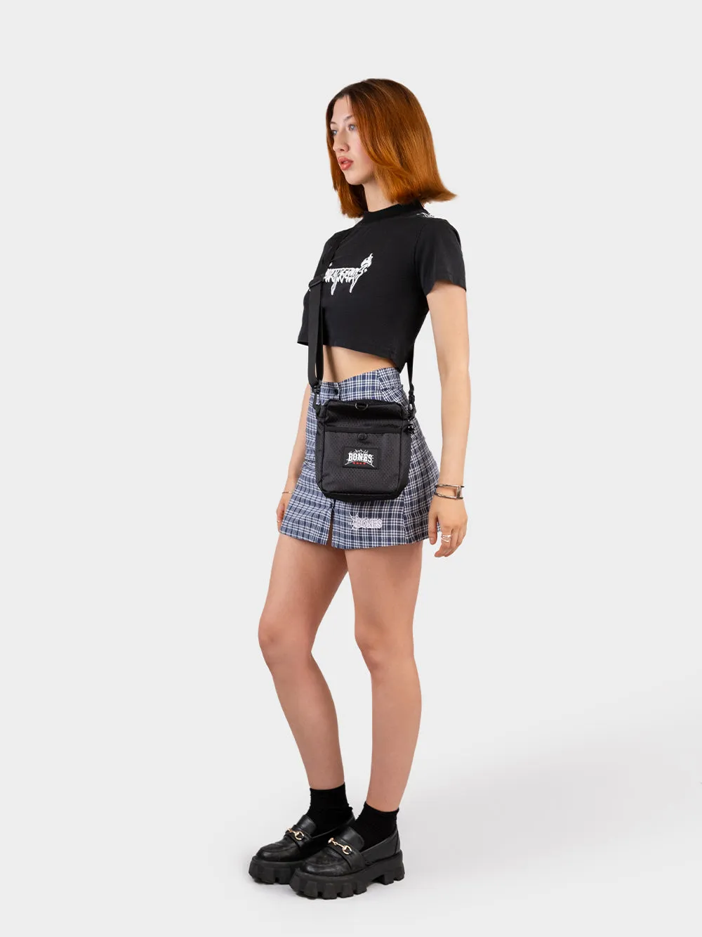 Bones Crossbody Bag - Black