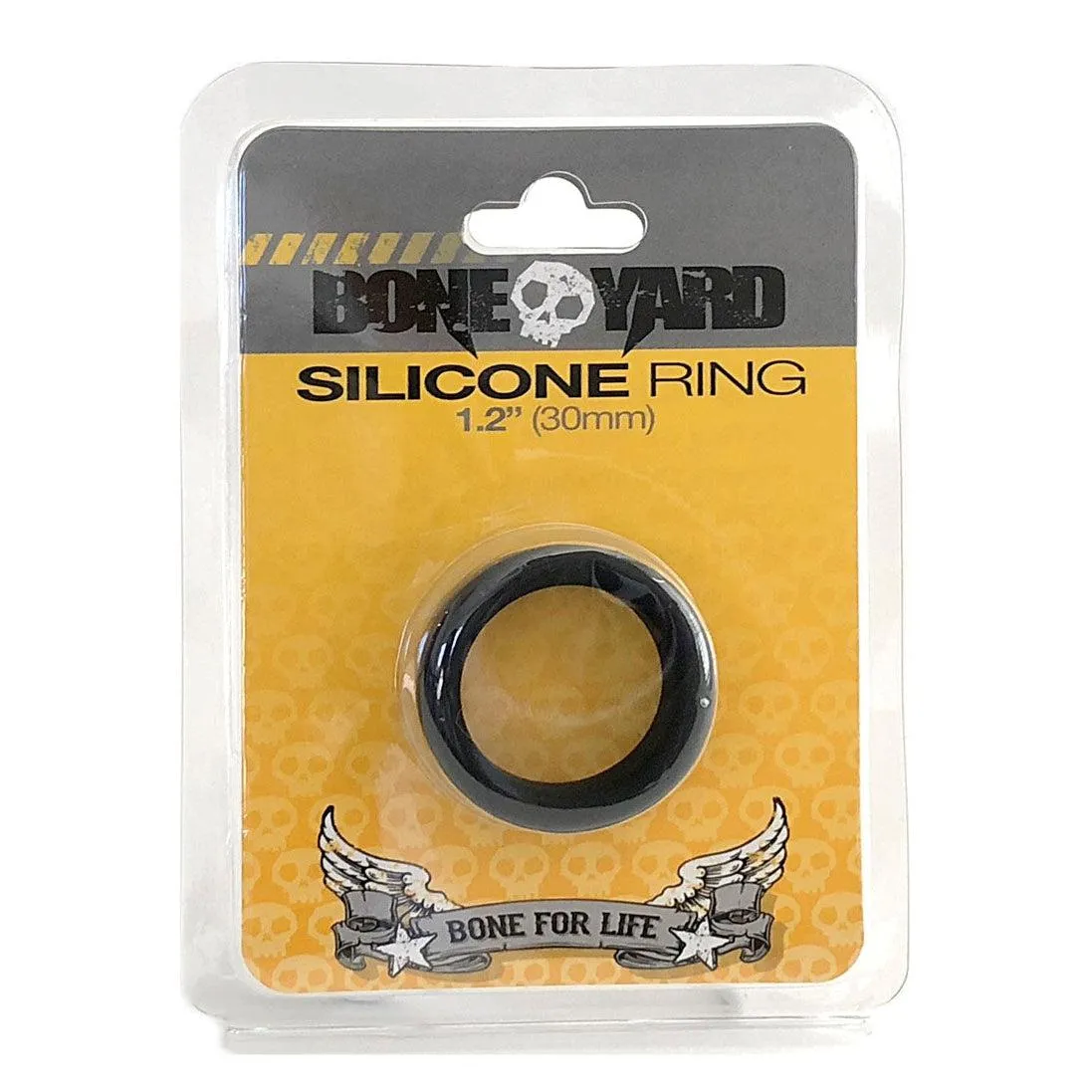 Boneyard Silicone Ring 30mm - Black