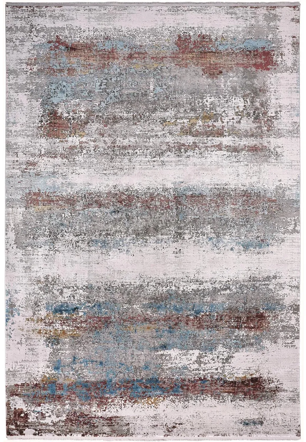 Cadiz 8663902F Grey/Red Rug