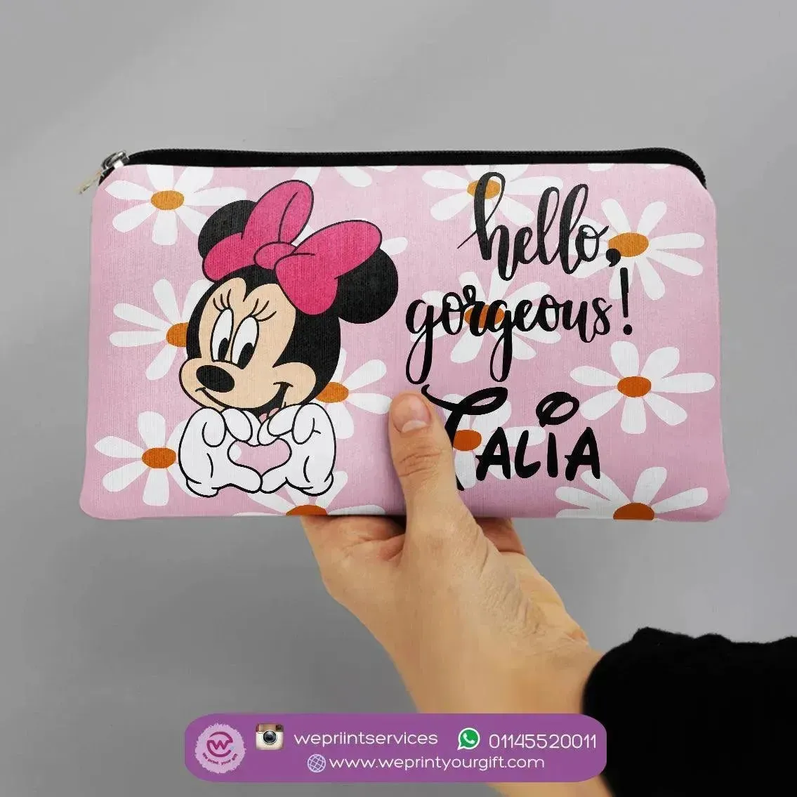 Canvas - Pencil Case - Minnie Mouse